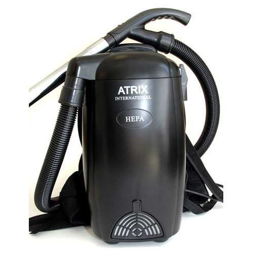 Atrix Backpack - HEPA Filter Vacuum Cleaner - Stairs Draperies Blinds - Click Image to Close