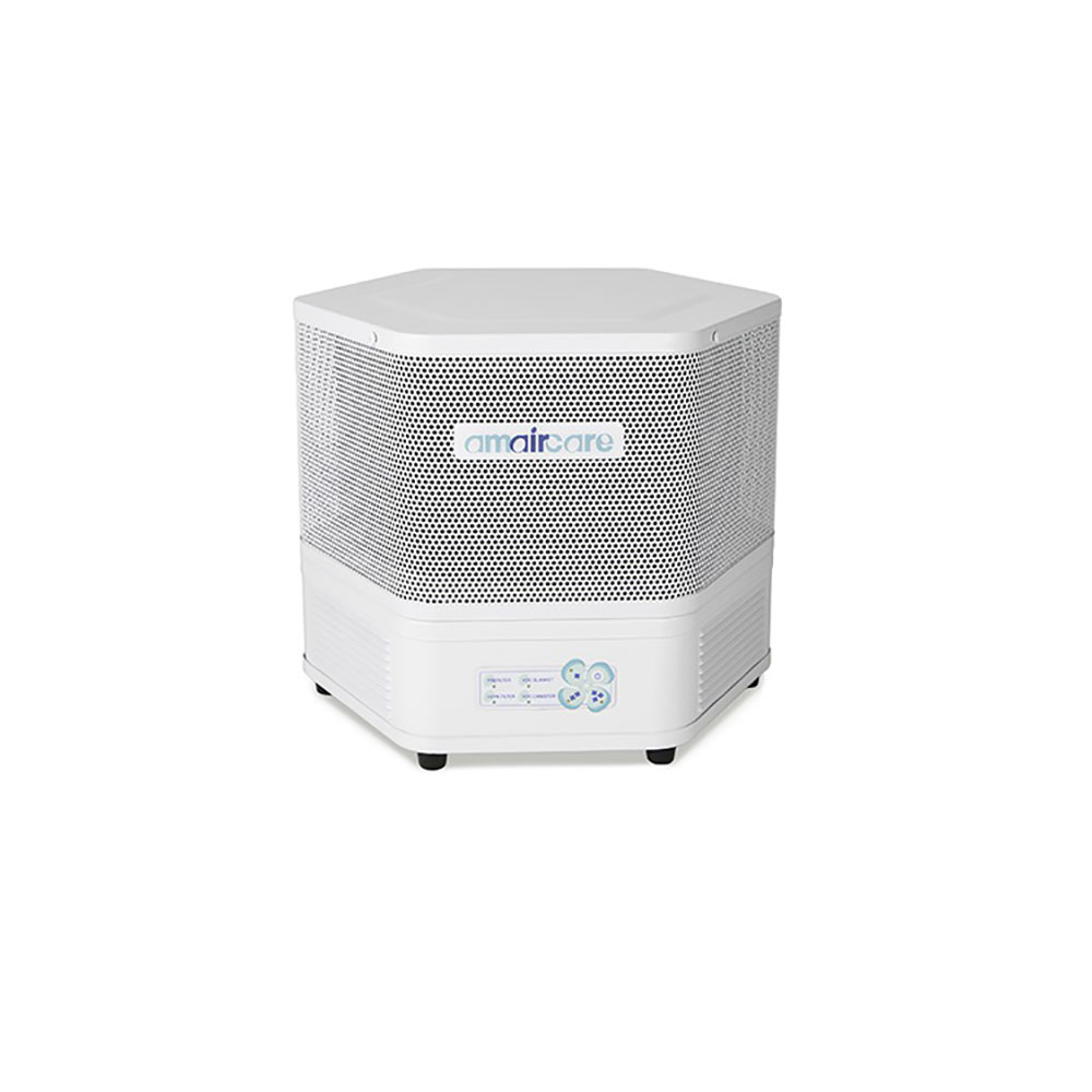 Amaircare Model 2500 Portable HEPA Air Filter System, White, 05-A-1KWP-06