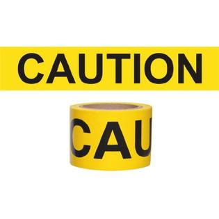 "Caution" Tape - Safety Banner - Barricade - 3" x 1000' - Click Image to Close