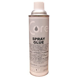 Core Heavy Duty Spray Adhesive - Metal Wood Plastics - Case of 12 - Click Image to Close