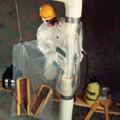 Asbestos Glove Bag - Grayling V24 Quick Twist Vertical