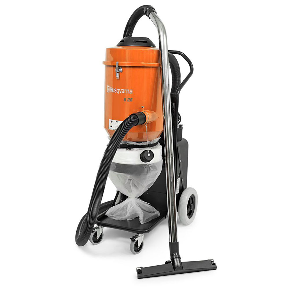 Husqvarna S26 - 120V HEPA Vacuum - Dust Collection System (Formerly Pullman Ermator), 967755701 - Click Image to Close