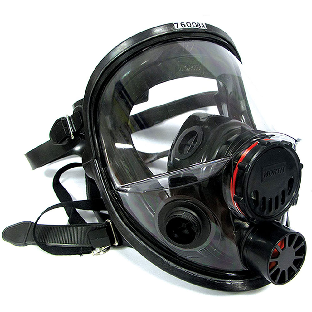 North 7600 Respirator - 8A Full Face Respirator - Large/Medium - Click Image to Close