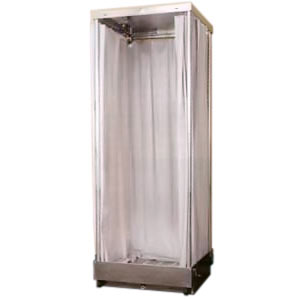 Fiberlock Klean-Pop - Portable Shower Stall - Mobile Unit - Wheels