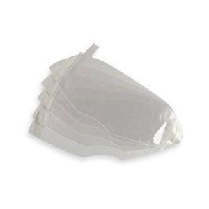 North Peel-Away Windows - Full Face Shield - Replacement - Pack of 15 - Click Image to Close