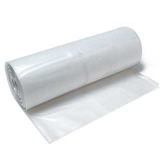 6 Mil Clear Plastic Sheeting Roll - Visqueen - Vapor Barrier - 12x100