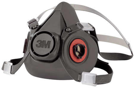 3M Half Facepiece Respirator 6200 (Medium)