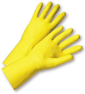 West Chester Yellow Latex Rubber Glove 2312